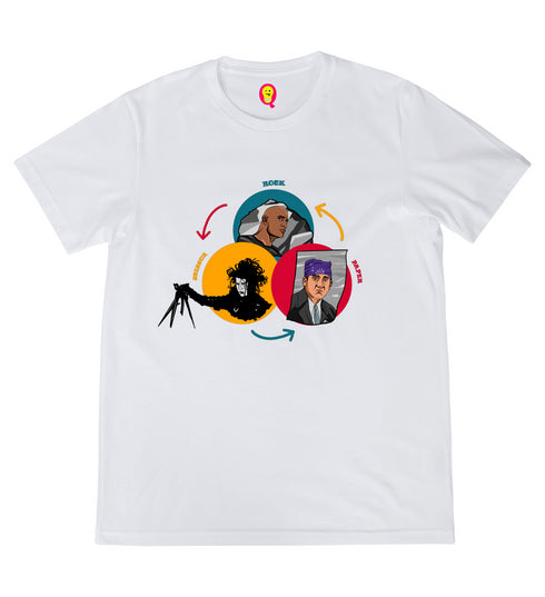 Aaramkhor Rock Paper Scissor Web Series Pop Culture summer-22 Mens TShirts